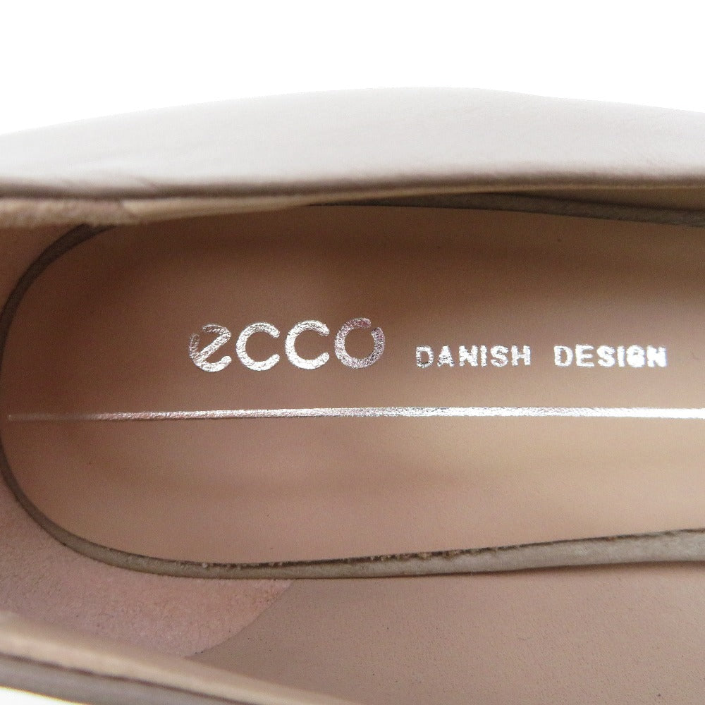 ECCO (エコー) パンプス ecco　SHAPE35 SQUARED　スクエアパンプス　グレーベージュ　24.0cm　29050301386 長さ26cm 未使用品