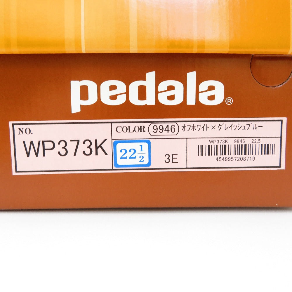PEDALA (ペダラ) レザーシューズ pedala　asics walking　ペダラ ウォーキングシューズ　22.5cm　WP373K-9946 長さ23cm 美品