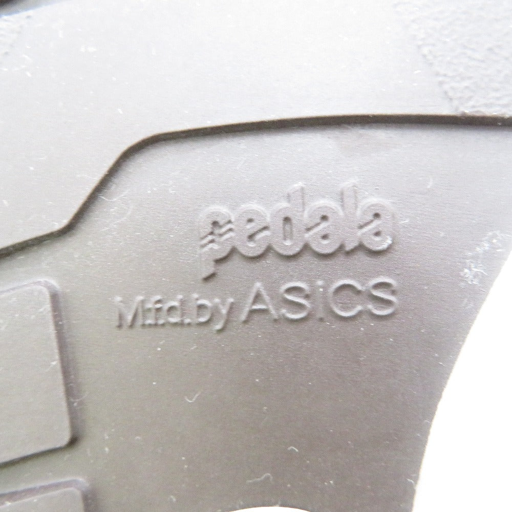 PEDALA (ペダラ) レザーシューズ pedala　asics walking　ペダラ ウォーキングシューズ　レッドブラウン　23.0cm　WP868R-27 長さ25.5cm 未使用品