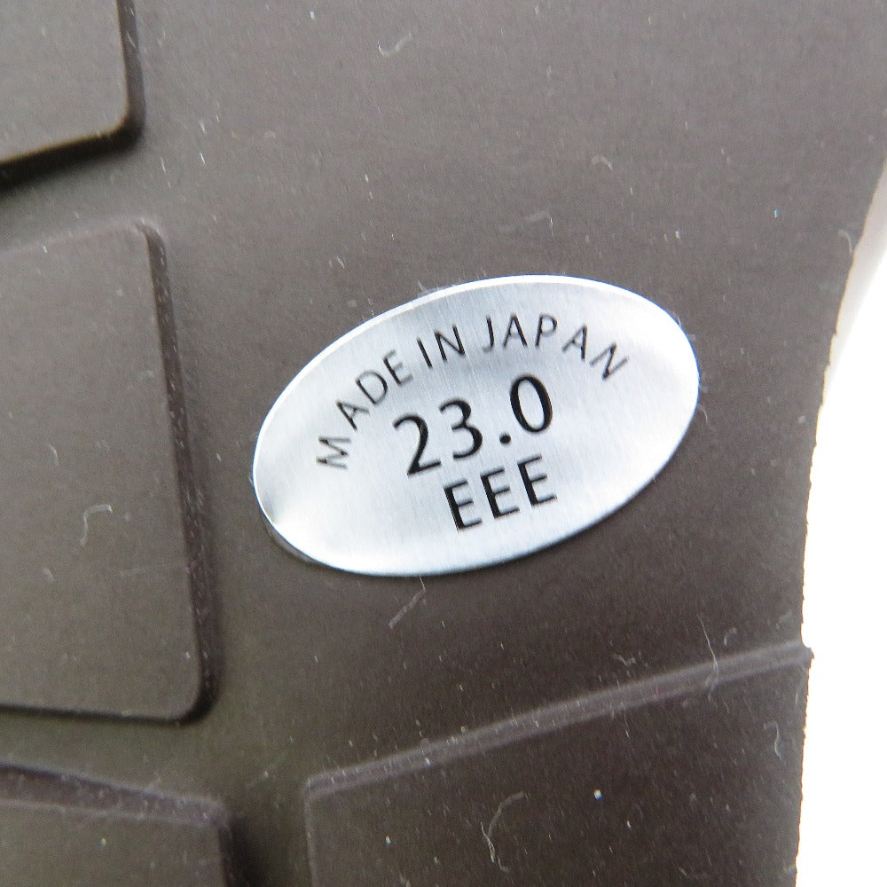 PEDALA (ペダラ) レザーシューズ pedala　asics walking　ペダラ ウォーキングシューズ　レッドブラウン　23.0cm　WP868R-27 長さ25.5cm 未使用品