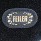 FEILER (フェイラー) ショルダーバッグ FEILER　ショルダーバッグ　ローズ　バラ　ブラック 美品