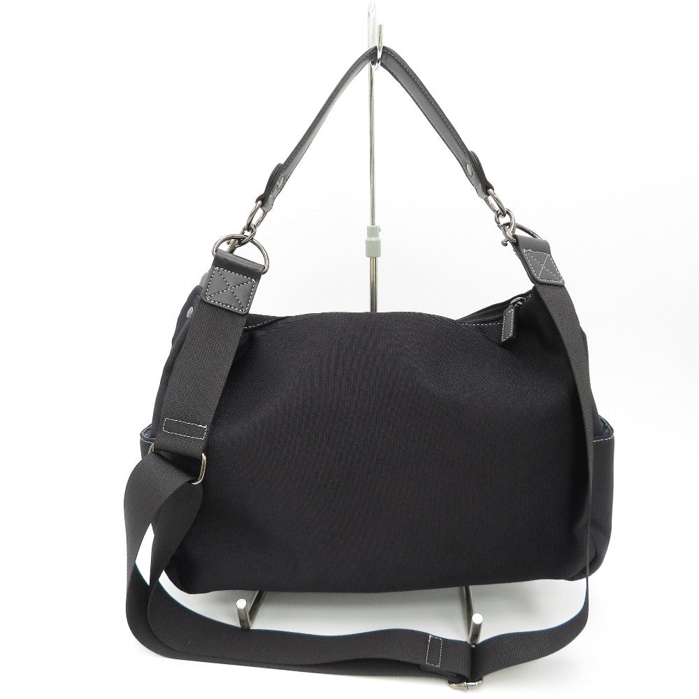 NEWYORKER (ニューヨーカー) ショルダーバッグ New Yorker　2wayショルダーバッグ　ブラック 美品