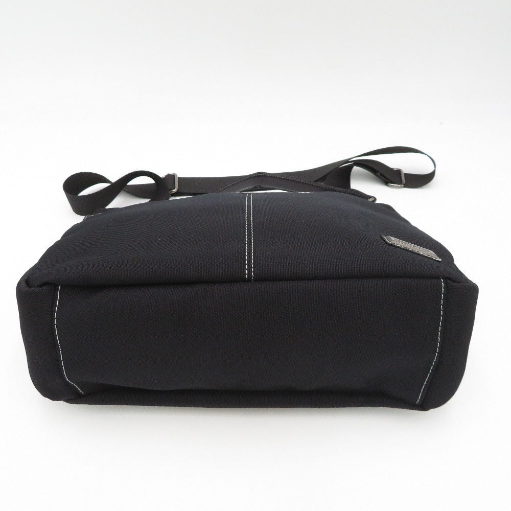 NEWYORKER (ニューヨーカー) ショルダーバッグ New Yorker　2wayショルダーバッグ　ブラック 美品