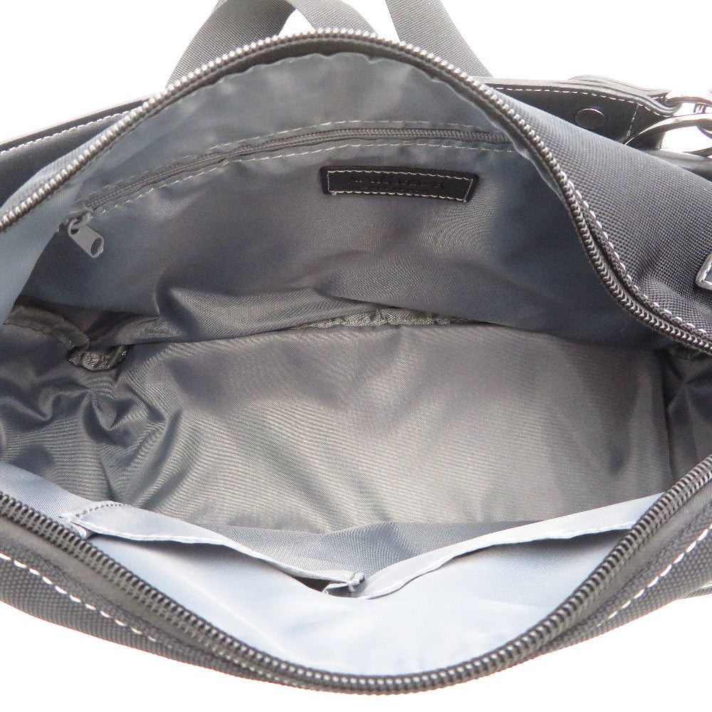 NEWYORKER (ニューヨーカー) ショルダーバッグ New Yorker　2wayショルダーバッグ　ブラック 美品