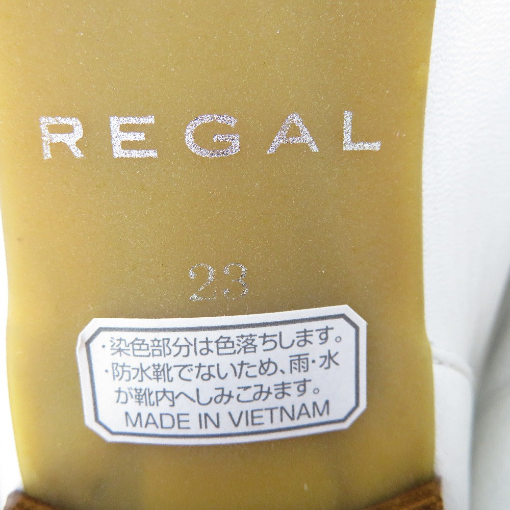 REGAL (リーガル) パンプス REGAL プラチナム　ローファーパンプス オフホワイト　23.0cm　RN7L 長さ23.5cm 美品