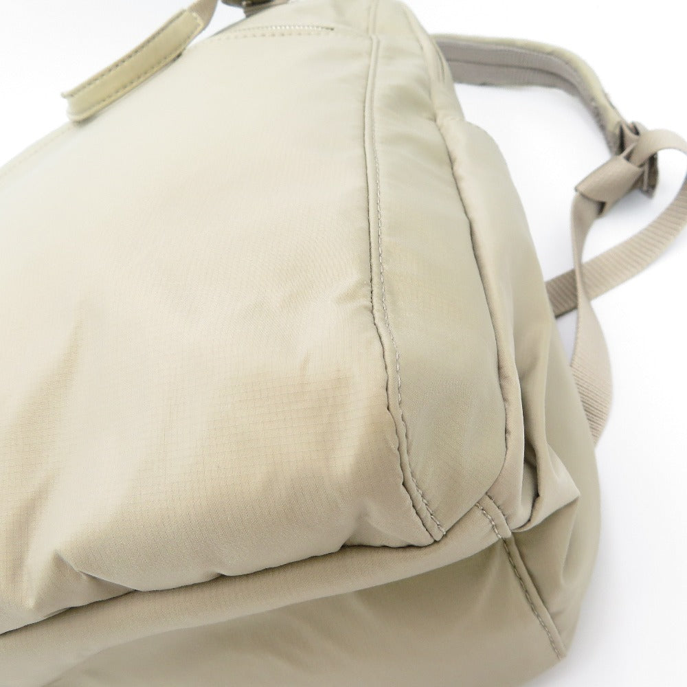 リュック beside-u　2wayリュック　デイパック　ベージュ 美品