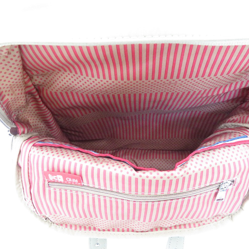 リュック beside-u　2wayリュック　デイパック　ベージュ 美品