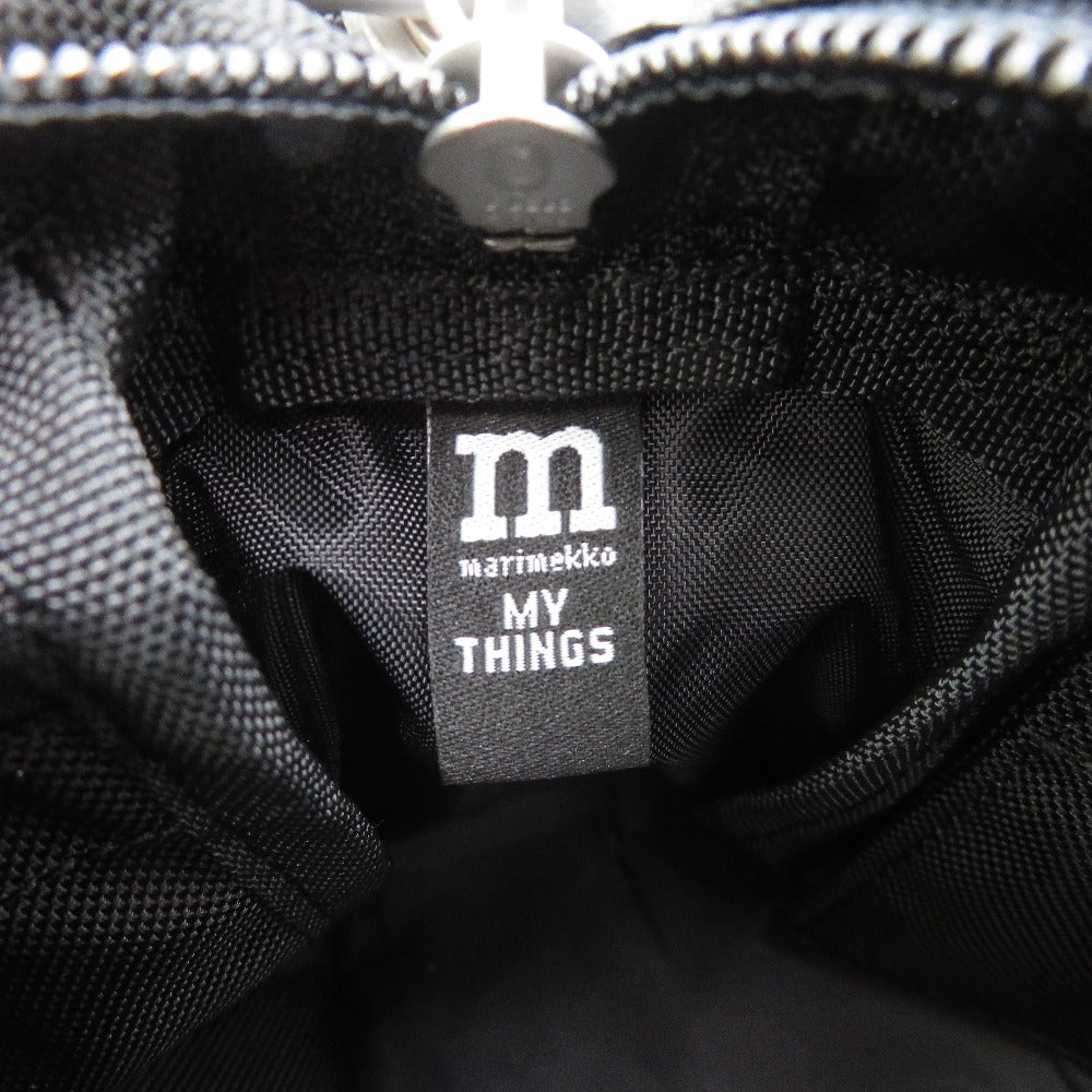 marimekko (マリメッコ) ショルダーバッグ marimekko　My Things ショルダーバッグ　ブラック　52239292519 未使用品