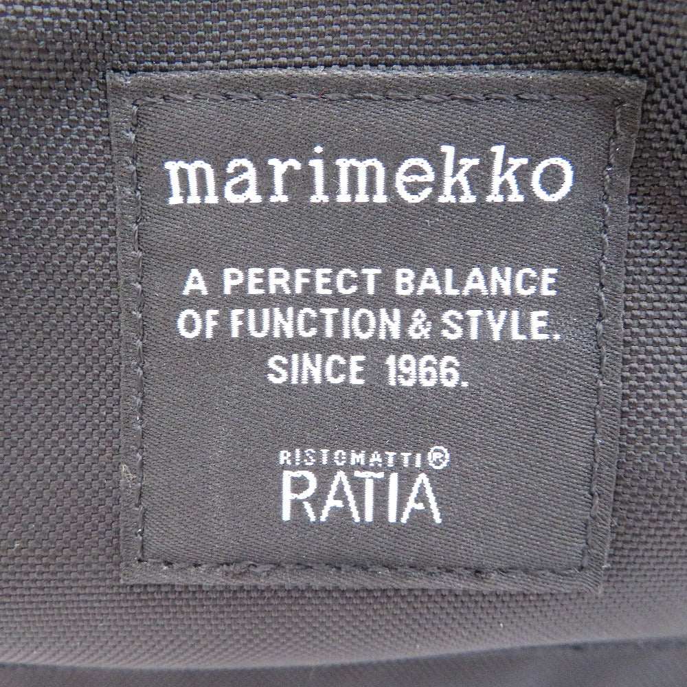marimekko (マリメッコ) ショルダーバッグ marimekko　My Things ショルダーバッグ　ブラック　52239292519 未使用品