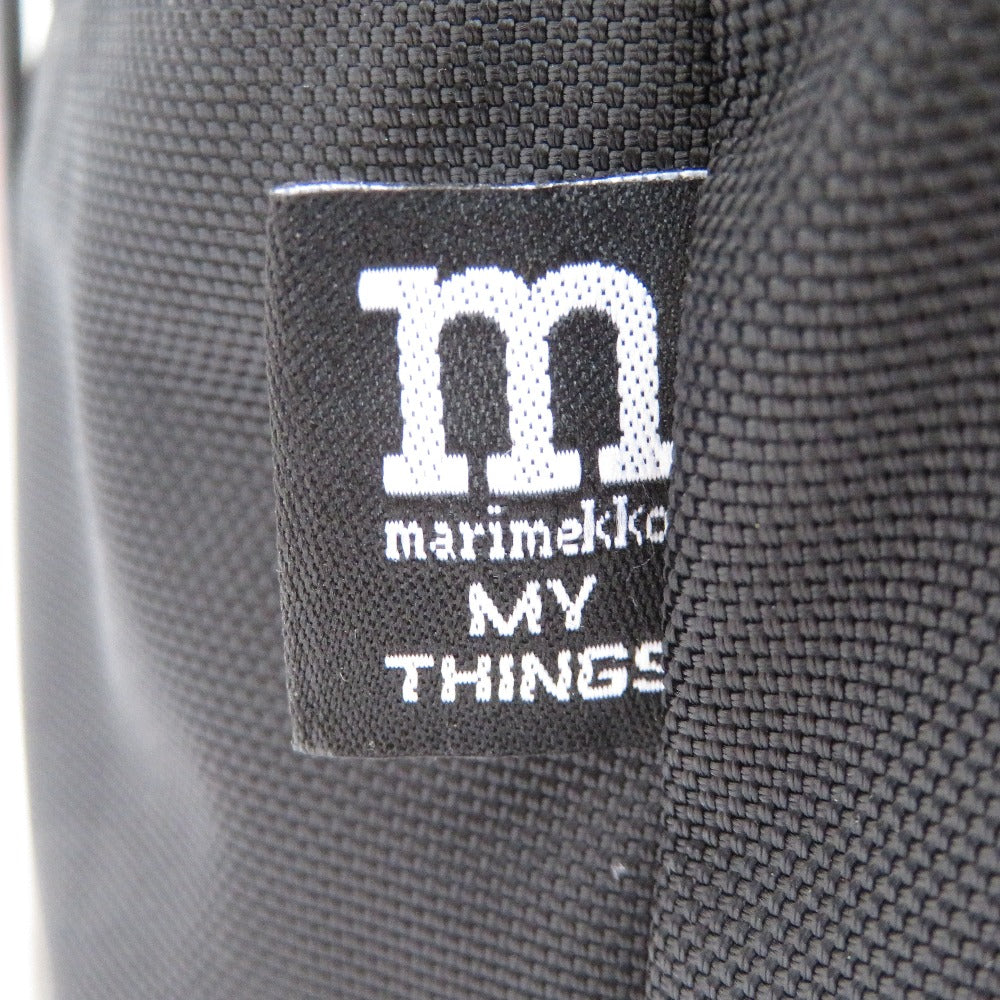 marimekko (マリメッコ) ショルダーバッグ marimekko　My Things ショルダーバッグ　ブラック　52239292519 未使用品