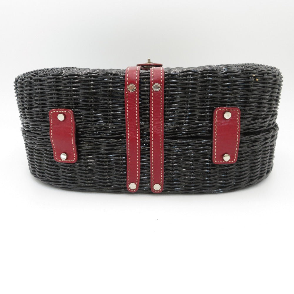 Kate Spade (ケイトスペード) ハンドバッグ KateSpade　カゴバッグ　バスケット　ブラック　AH3918414　新品タグ付き 未使用品