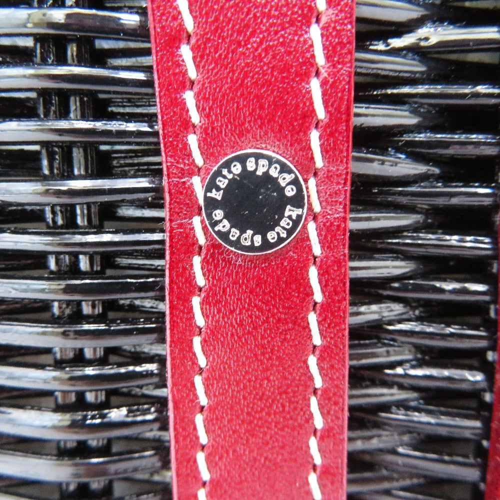 Kate Spade (ケイトスペード) ハンドバッグ KateSpade　カゴバッグ　バスケット　ブラック　AH3918414　新品タグ付き 未使用品