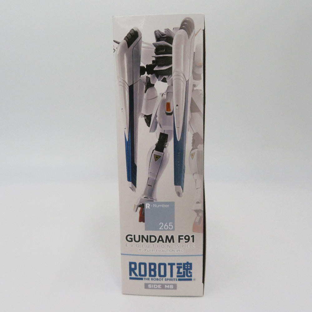 BANDAI (バンダイ) フィギュア 未開封 ROBOT魂 ＜SIDE MS＞ ガンダムF91 EVOLUTION-SPEC 「機動戦士ガンダムF91」 未使用品