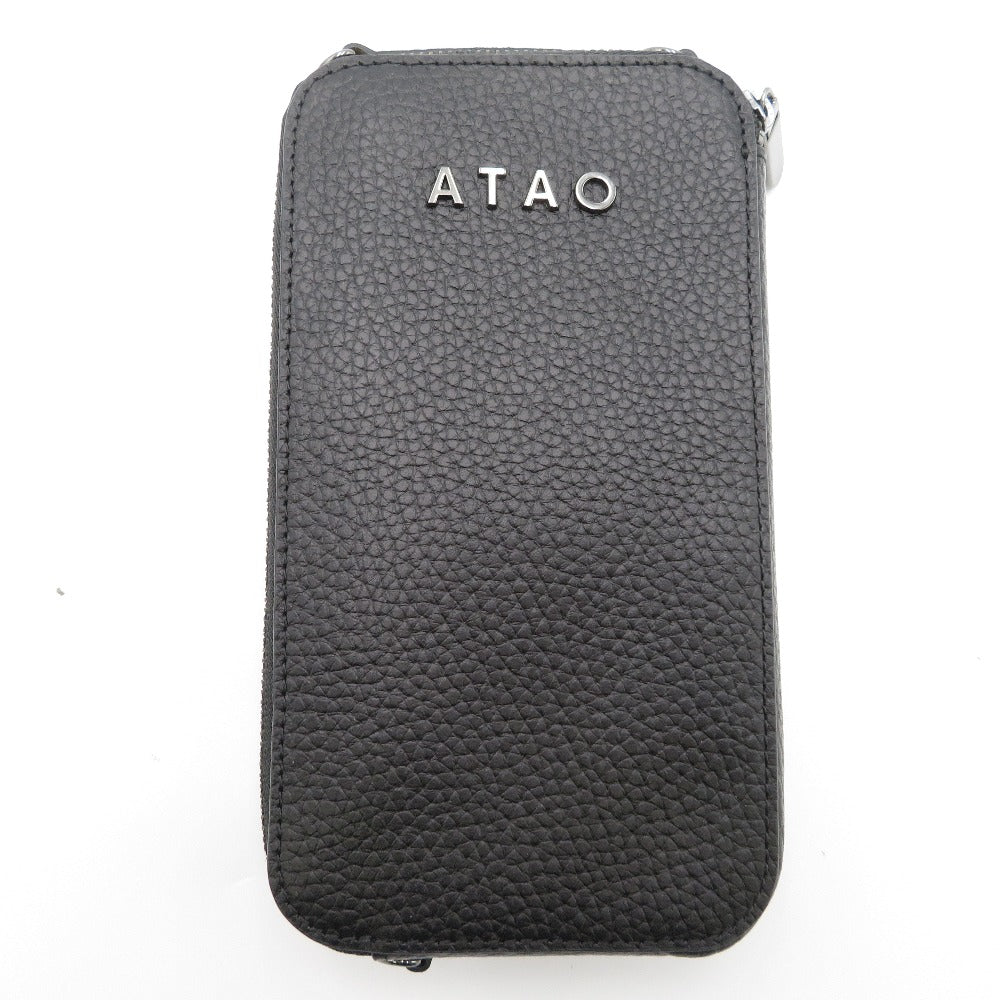 ATAO (アタオ) その他バッグ ATAO　スマホショルダー　アミュレット ブラックケリー　ブラックメッキ 美品
