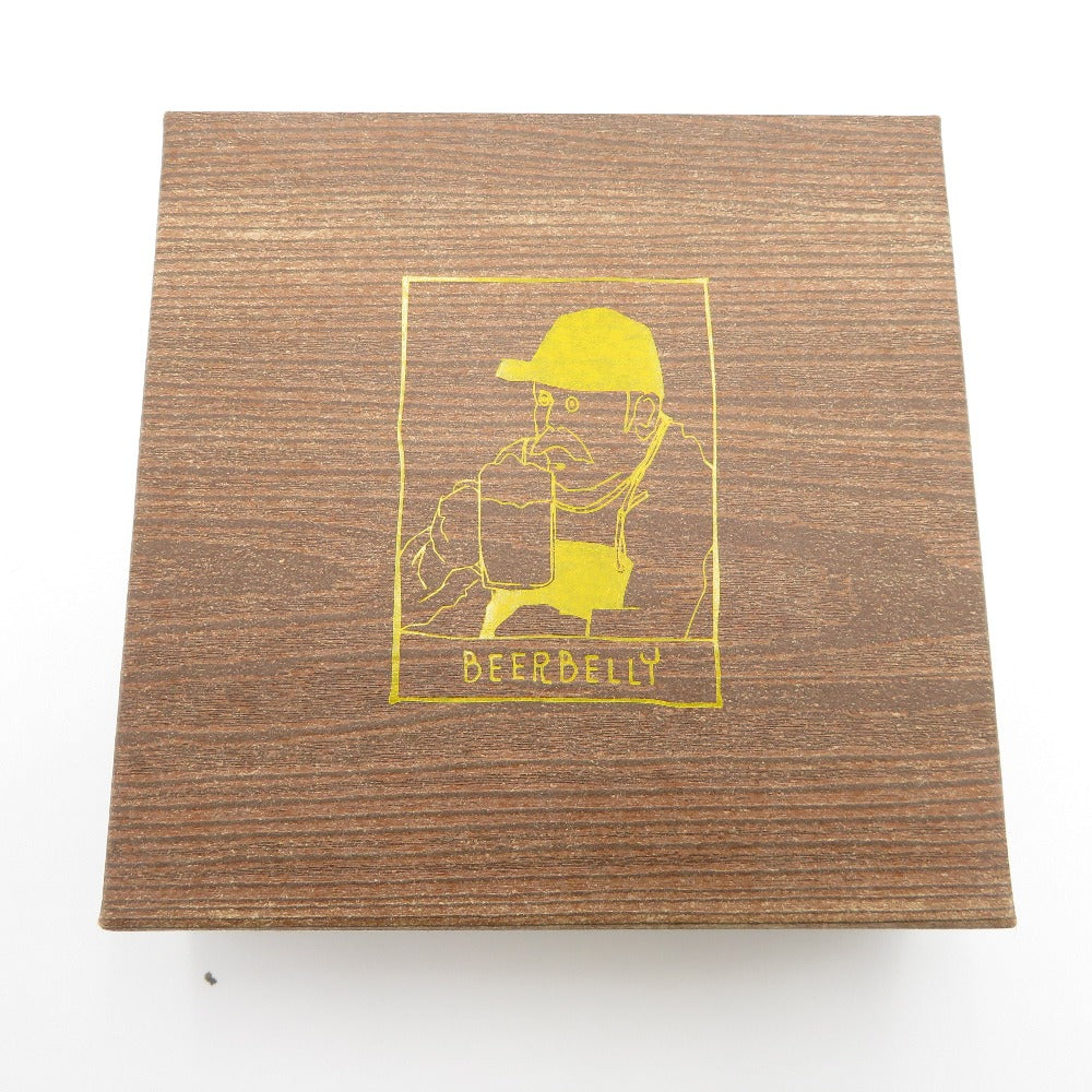 BEERBELLY (ビアベリー) 二つ折り財布 BEERBELY　HATCHBACK ハッチバック コンパクト財布　グリーン 美品