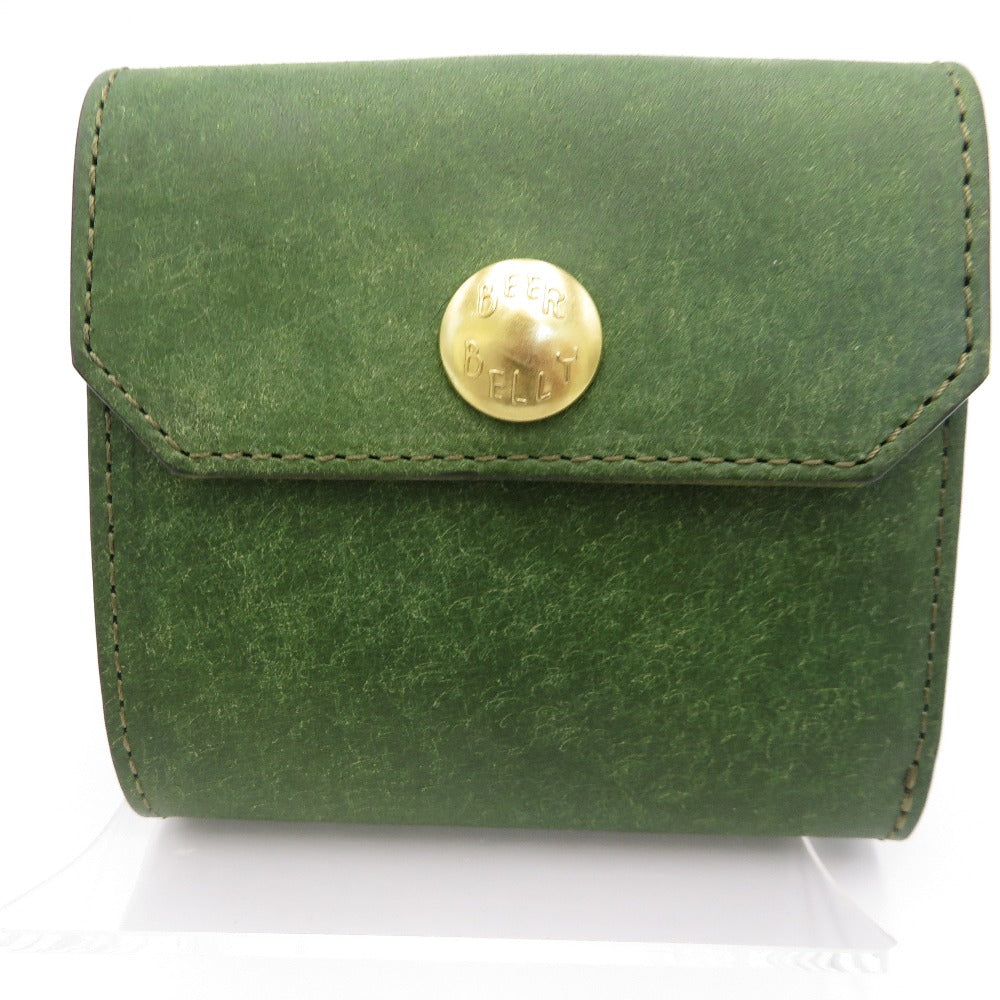 ビアベリー ハッチバック 三つ折財布 グリーン ビアベリー】 ハッチバック コンパクト財布 │フリースピリッツ
