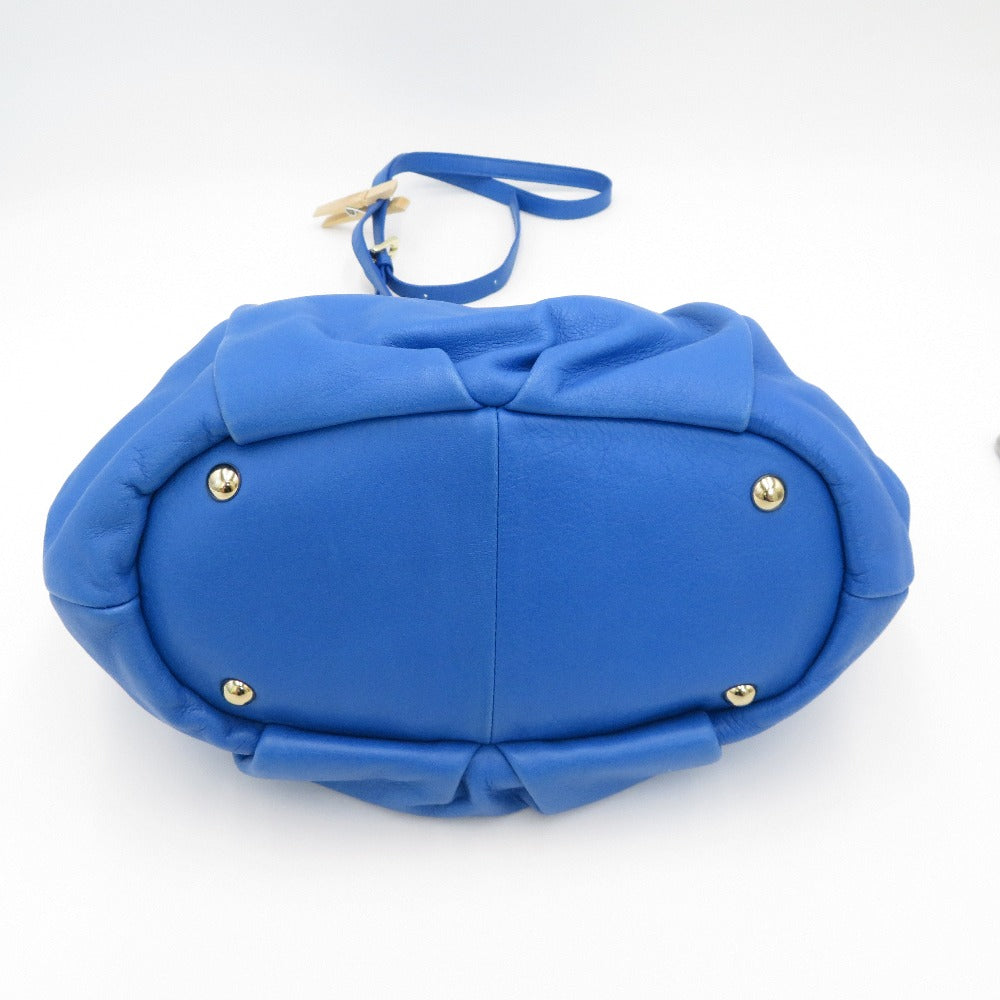 ショルダーバッグ ANTI FORME DESIGN　2wayショルダーバッグ　ブルー 美品