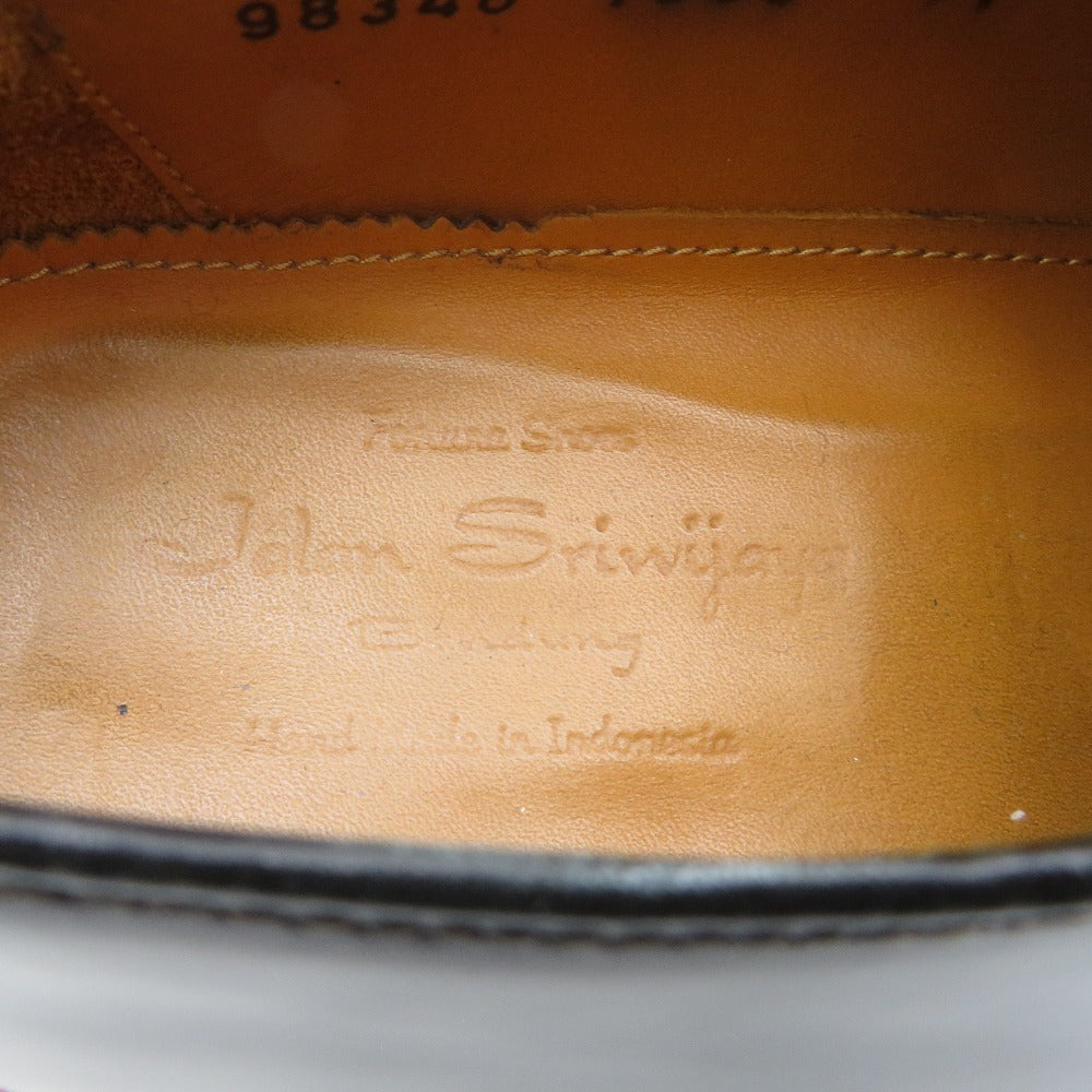 JALAN SRIWIJAYA (ジャランスリウァヤ) レザーシューズ Jalan Sriwijaya　プレーントゥ　HIGH SHINE　98348　26.0cm　ダークブラウン　BORDO 長さ29.5cm 美品