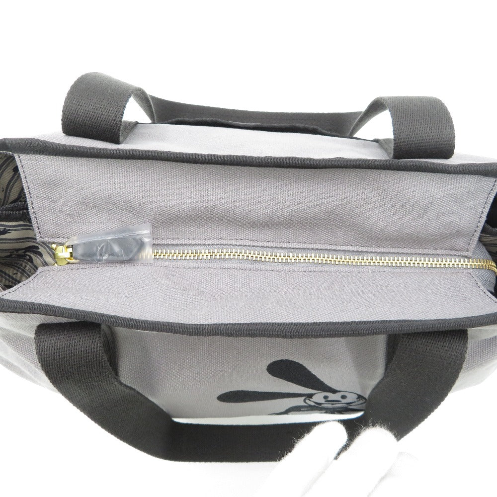 トートバッグ Samantha Thavasa キャンバストートバッグ　オズワルド　グレー 美品