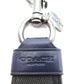 COACH (コーチ) キーホルダー COACH キーストラップ　シグネチャー　79882　ブラック×ネイビー