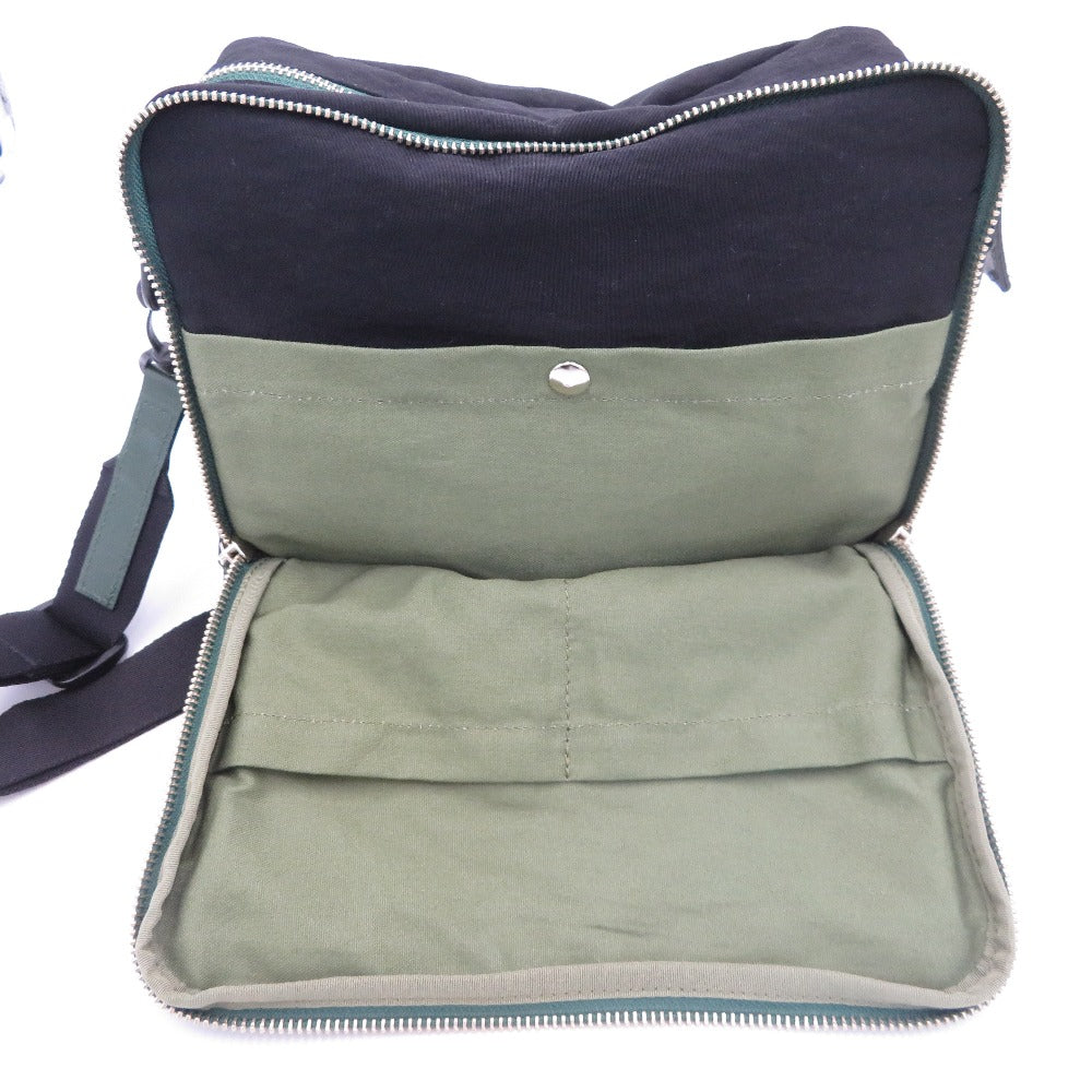 ショルダーバッグ YUSHI WORK-SHOP　square-SHOULDER　スクエア ショルダーバッグ　ブラック　B-3451 美品