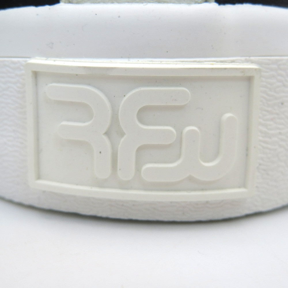 RFW (アールエフダブル) スニーカー RFW　SANDWICH-LO　COZY LEATHER BLACK　6　25.0cm　R-2510432 長さ27.5cm 美品