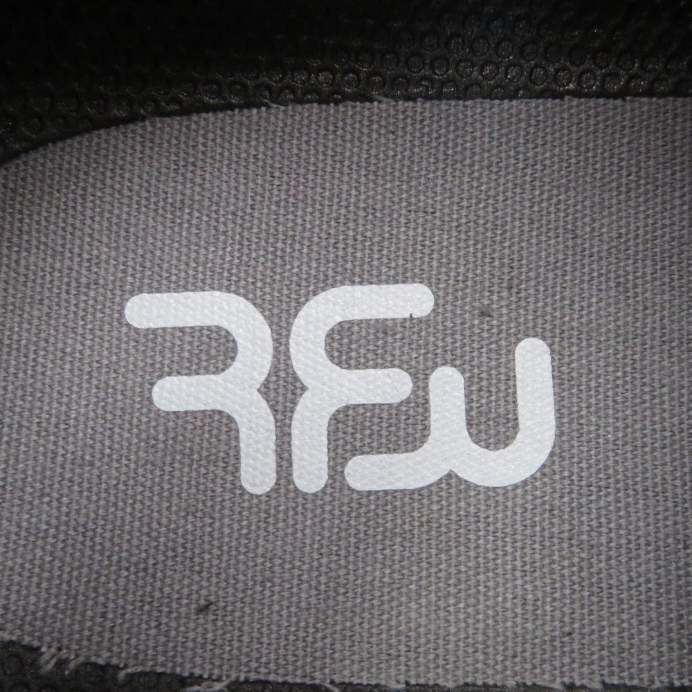 RFW (アールエフダブル) スニーカー RFW　SANDWICH-LO　RUN STRAP MF/ BLACK　6　25.0cm　R-2410403 長さ28cm 美品
