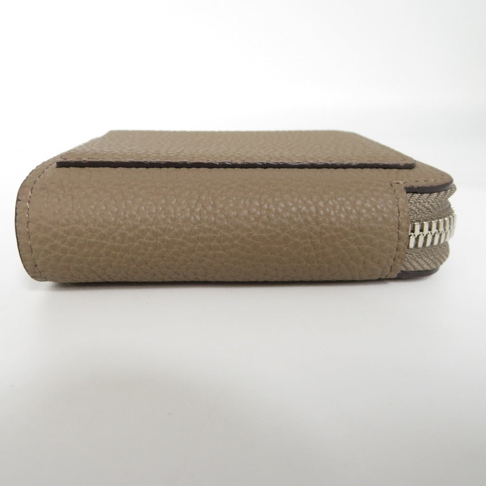 iTTi (イッチ) 二つ折り財布 ITTI　CRISTY VERY COMPACT WLT .5 / DIPLO FJORD　二つ折り財布　トープ　 美品