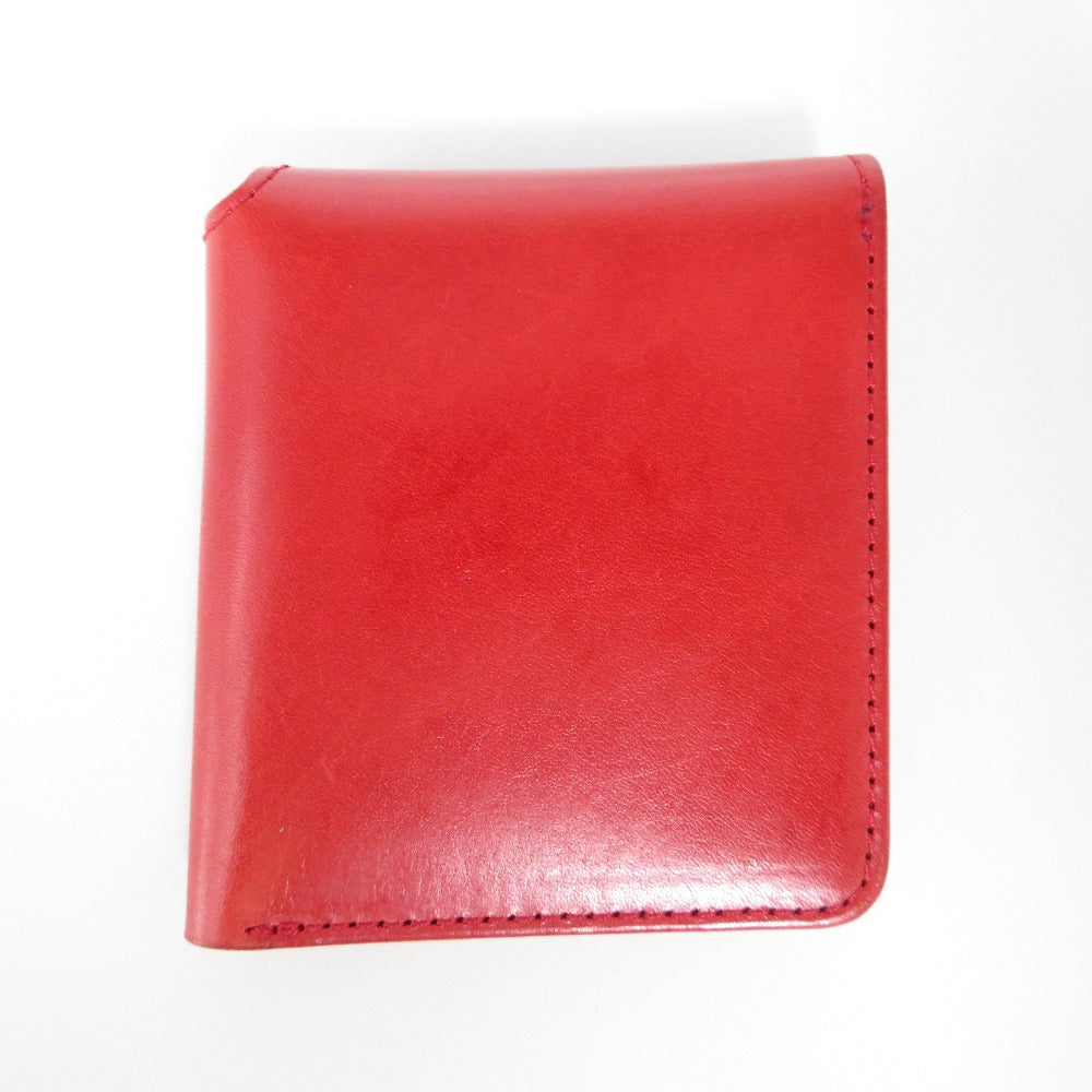 Hender Scheme (エンダースキーマ) 二つ折り財布 Hender Scheme　二つ折り財布　wallet　RED　de-rc-wlt 美品