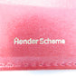 Hender Scheme (エンダースキーマ) 二つ折り財布 Hender Scheme　二つ折り財布　wallet　RED　de-rc-wlt 美品