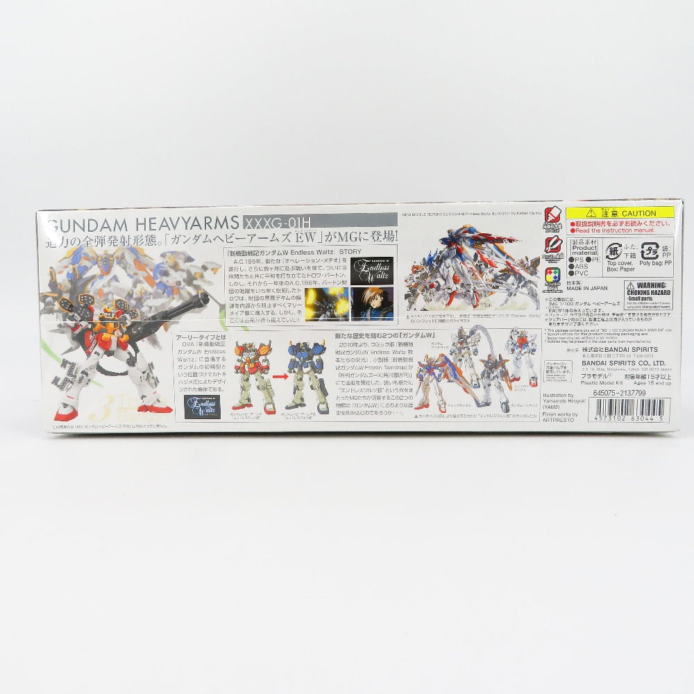 BANDAI SPIRITS (バンダイスピリッツ) プラモデル 1/100 MG XXXG-01H ガンダムヘビーアームズ EW 「新機動戦記ガンダムW Endless Waltz 敗者たちの栄光」 [5063044] 美品