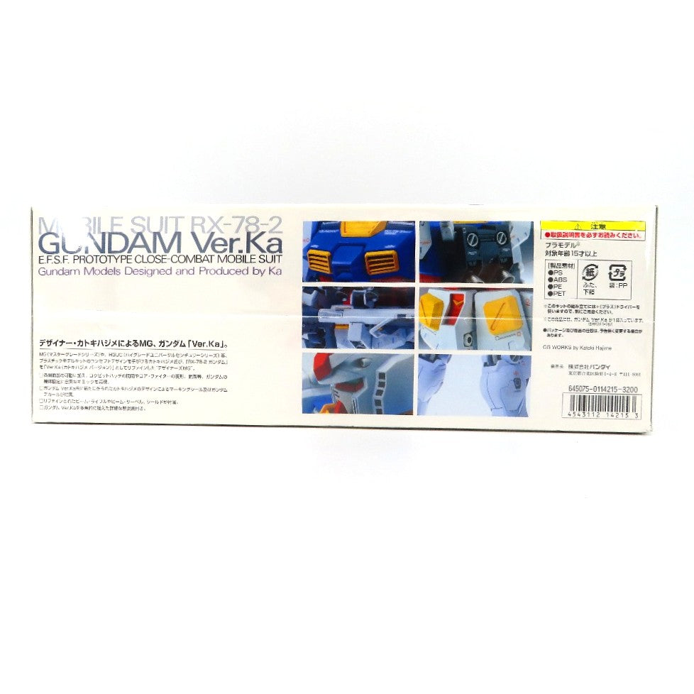 BANDAI SPIRITS (バンダイスピリッツ) プラモデル 1/100 MG RX-78-2 ガンダム Ver.Ka 「機動戦士ガンダム」 [0114215] 美品