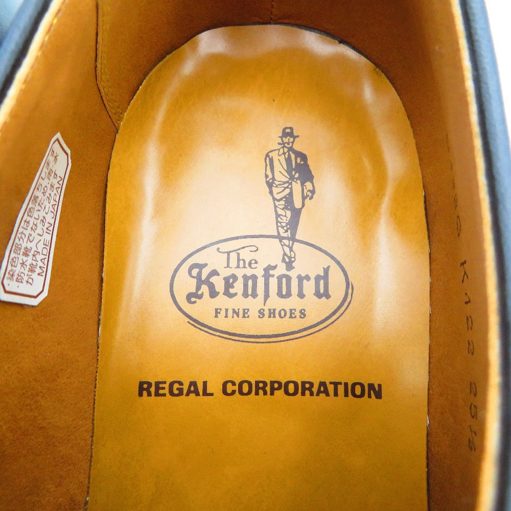 REGAL KENFORD (ケンフォード) レザーシューズ KENFORD　プレーントゥ　ブラック　25.5cm　CJ22G K422 長さ29cm 美品