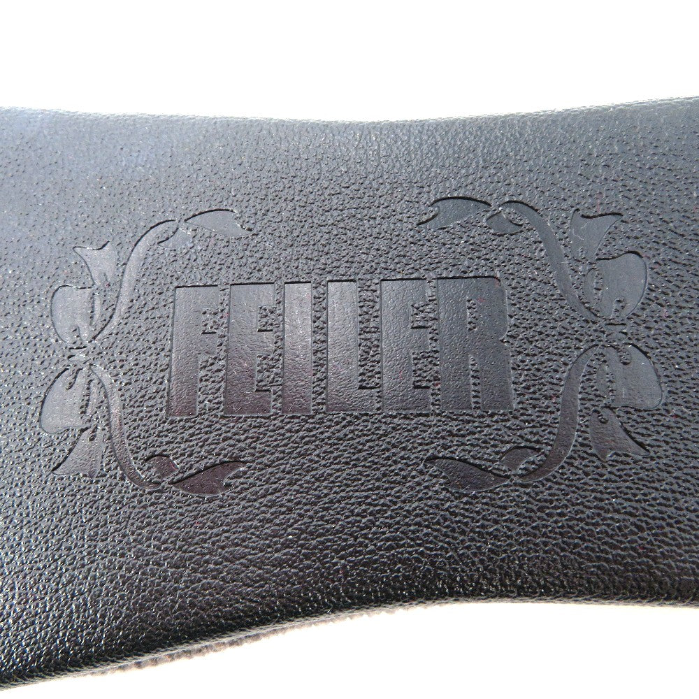 FEILER (フェイラー) 日用雑貨 FEILER　前あき スリッパ　ルームシューズ　グレー 未使用品