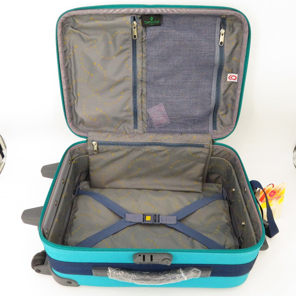 Samsonite (サムソナイト) キャリーバッグ Samsonite ソフトキャリーケース　スーツケース　エメラルドグリーン 美品