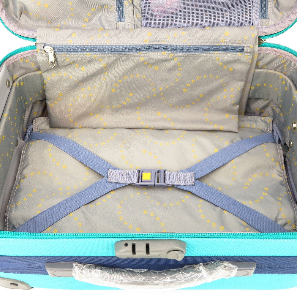 Samsonite (サムソナイト) キャリーバッグ Samsonite ソフトキャリーケース　スーツケース　エメラルドグリーン 美品