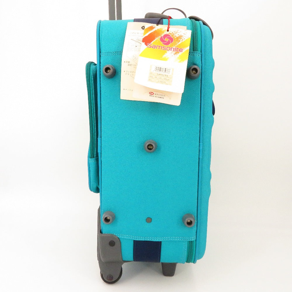 Samsonite (サムソナイト) キャリーバッグ Samsonite ソフトキャリーケース　スーツケース　エメラルドグリーン 美品