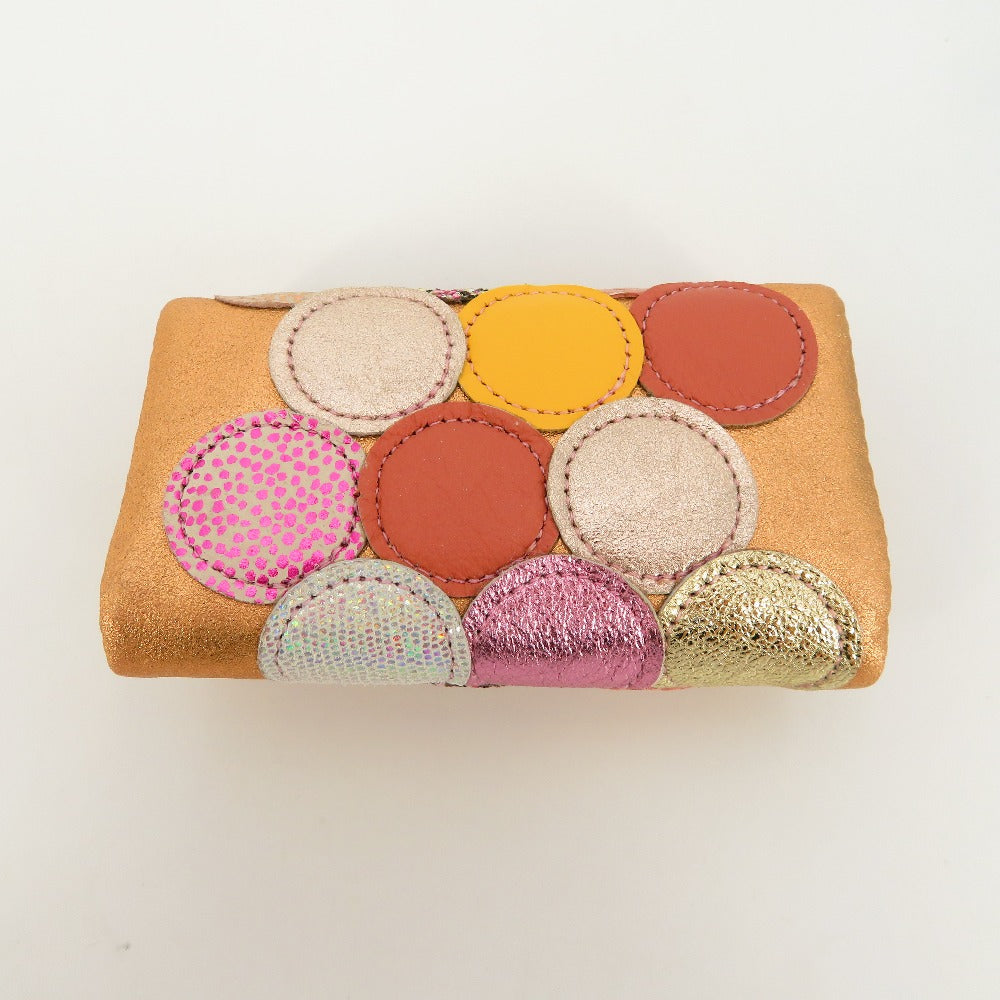 tsumori chisato CARRY (ツモリチサトキャリー) キーケース tsumori chisato CARRY　キーケース５連　マルチドット　ピンク　57088-04 美品
