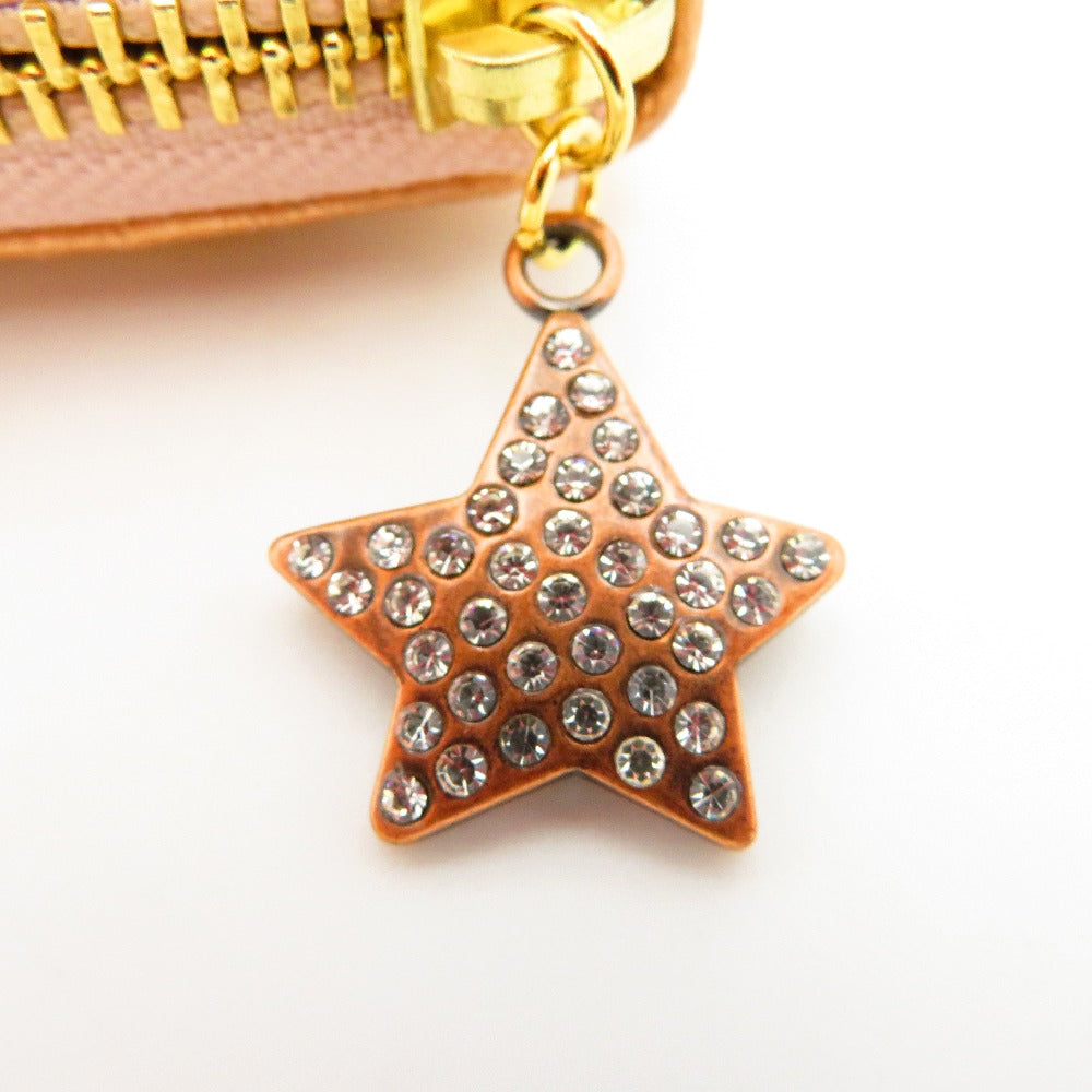tsumori chisato CARRY (ツモリチサトキャリー) 長財布 tsumori chisato CARRY　長財布 マルチドット ラウンドファスナー ウォレット　ピンク　57093-04 美品