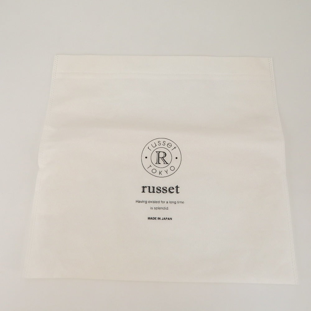 russet (ラシット) ボディバッグ russet　ボディバッグ　ウエストバッグ　ボノグラム　ベエージュ　新品タグ付き 未使用品