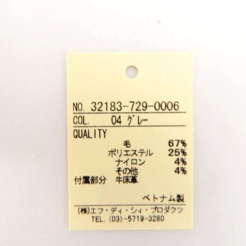 Luria 4℃ (ルリア4℃) トートバッグ Luria 4℃　トートバッグ　ウール　グレーチェック　32183-729-0006 美品