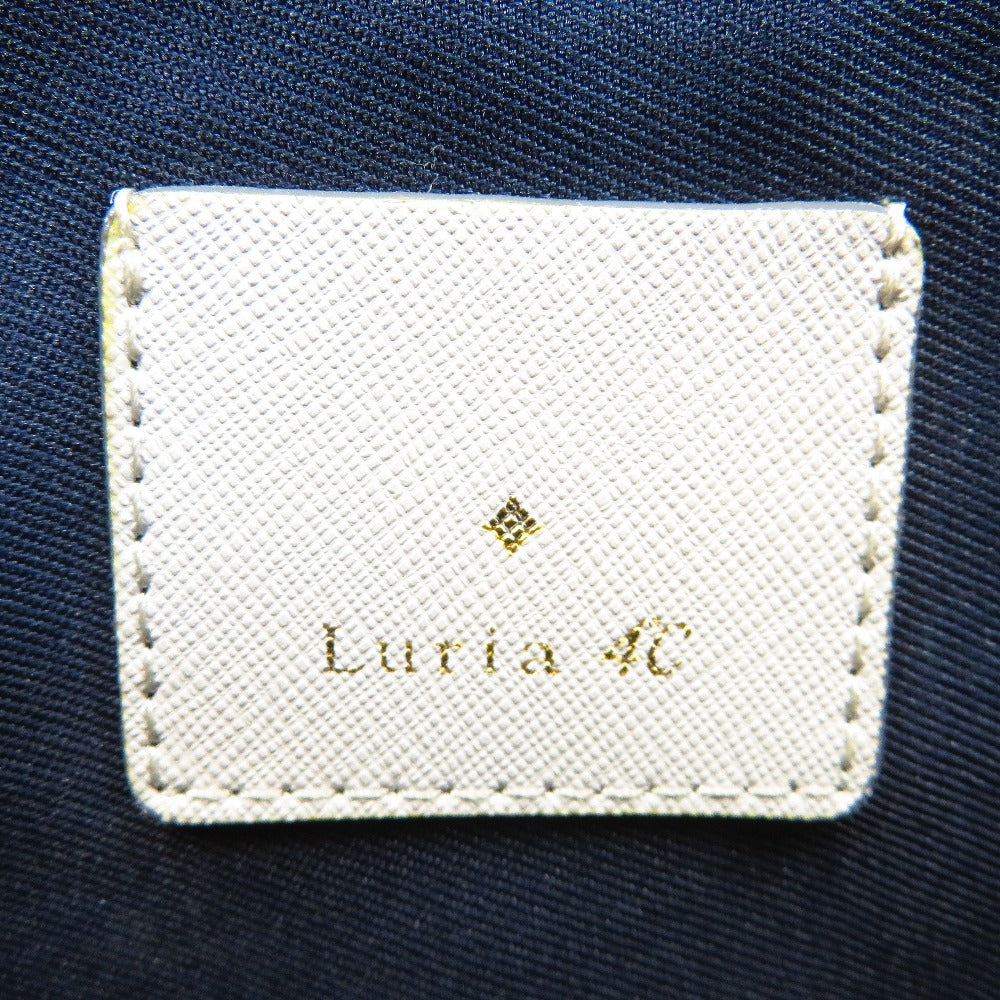 Luria 4℃ (ルリア4℃) トートバッグ Luria 4℃　トートバッグ　ウール　グレーチェック　32183-729-0006 美品