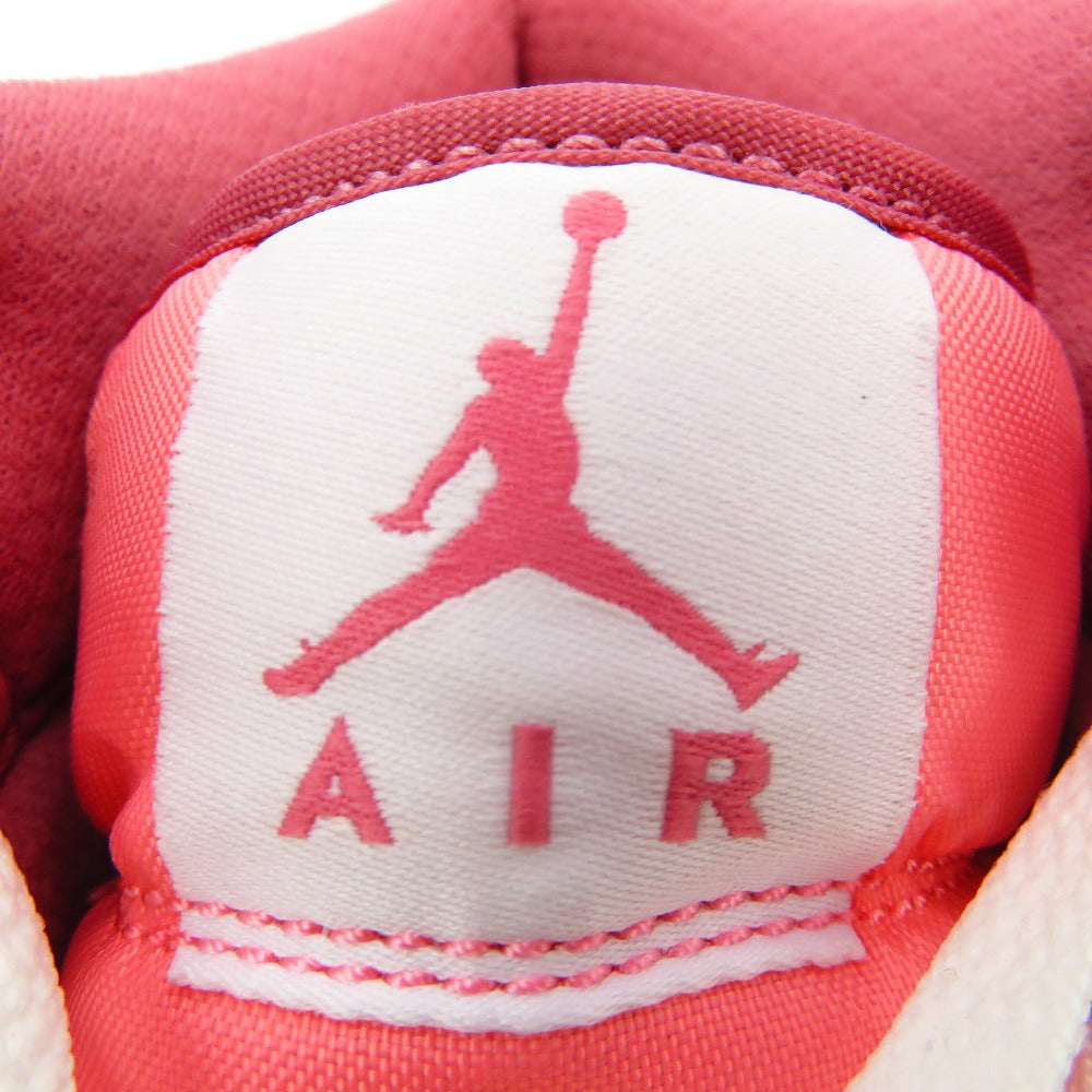 NIKE (ナイキ) スニーカー NIKE AIR JORDAN 1 MD（GS）24.5cm　ピンク Valentines Day　DQ8423-616 長さ27cm 美品
