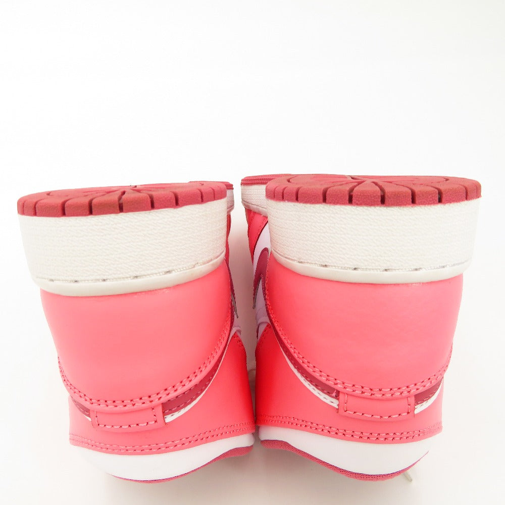 NIKE (ナイキ) スニーカー NIKE AIR JORDAN 1 MD（GS）24.5cm　ピンク Valentines Day　DQ8423-616 長さ27cm 美品