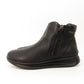 ECCO (エコー) ブーツ ecco AQUET ZIP BOOTIE GTX　ショートブーツ　サイドジップ　GORE-TEX　ブラック　37　23.5cm 長さ26.5cm 美品