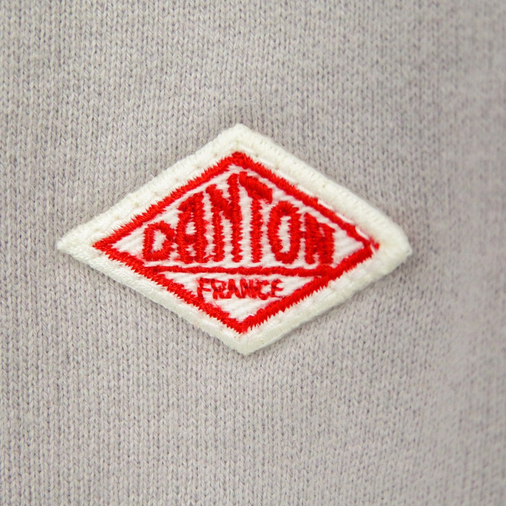 Danton (ダントン) カーディガン DANTON　ドット コットンVネックカーディガン　ライトグレー　42（L）DT-C0313 CIN 美品