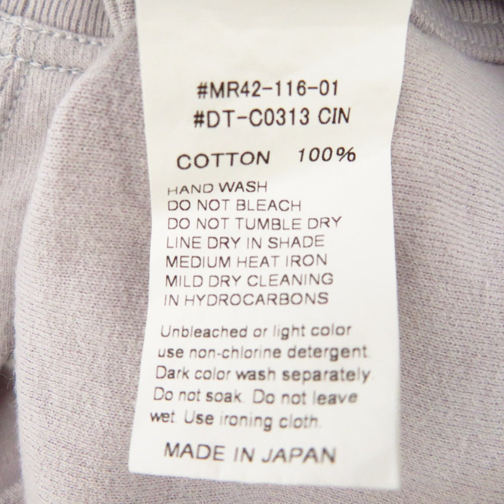 Danton (ダントン) カーディガン DANTON　ドット コットンVネックカーディガン　ライトグレー　42（L）DT-C0313 CIN 美品