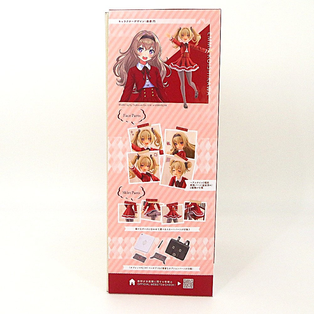 KOTOBUKIYA (コトブキヤ) プラモデル 1/10 小石川 エマ【聖アイリス女学園高等部・冬服】ドリーミングスタイル インペリアルローズ 「創彩少女庭園」 コトブキヤショップ限定 [JK063] 美品