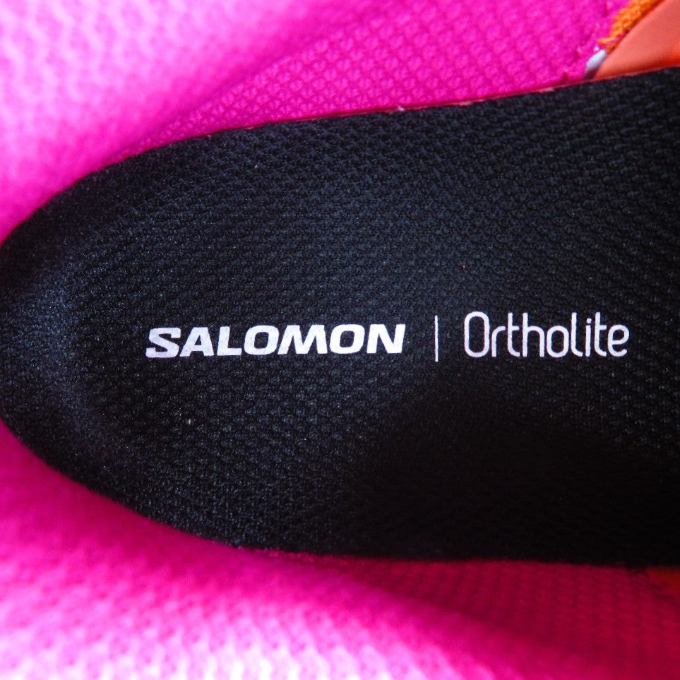 SALOMON (サロモン) スニーカー SALOMON　SENSE RIDE5　トレランシューズ　オレンジ　23.0cm　474590 美品