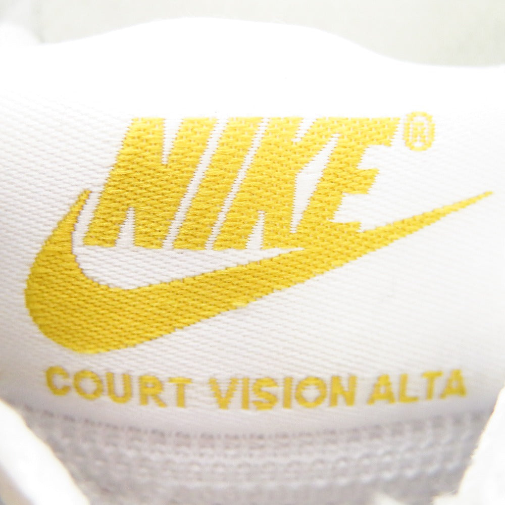 NIKE (ナイキ) スニーカー Nike　コートビジョンアルタ　23.5cm　DO2791-100 長さ26.5cm 美品